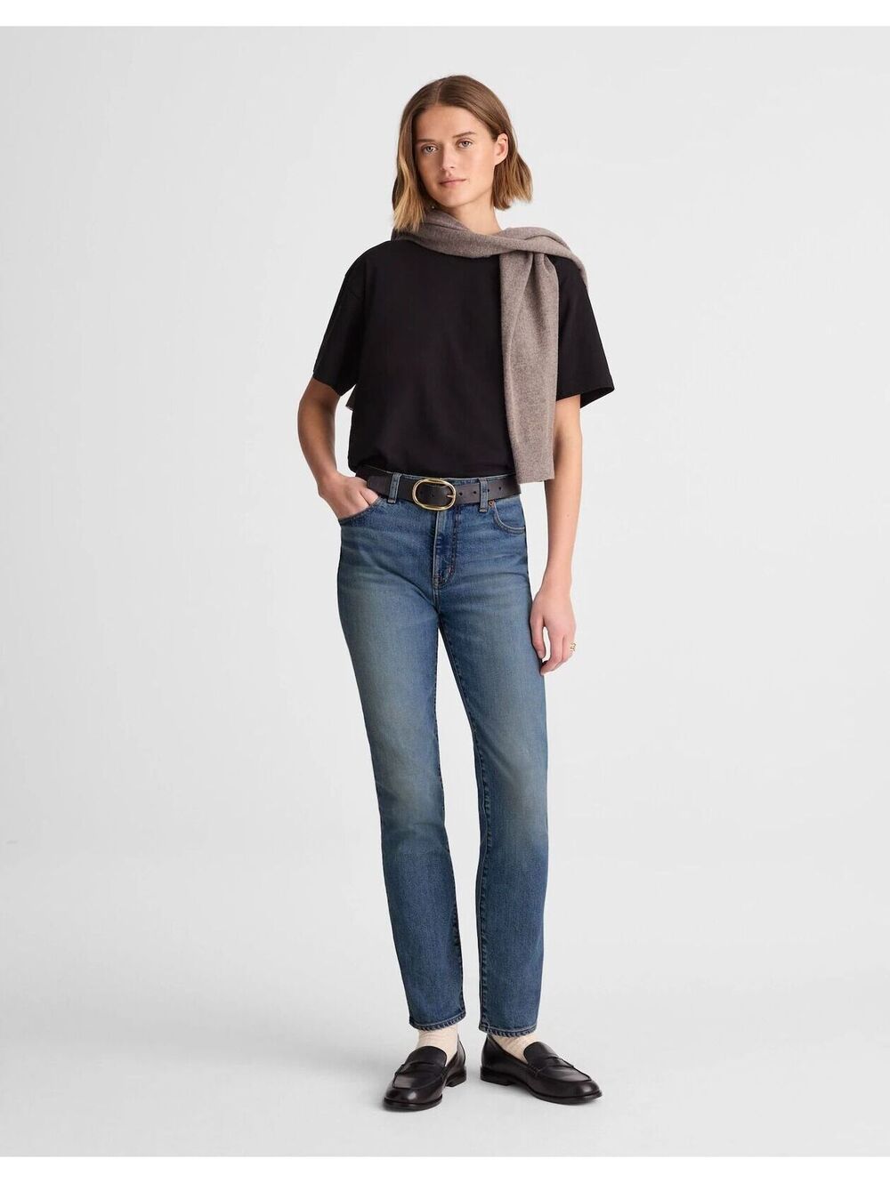 NWT Madewell The Petite Jules Slim-Straight Jean - Size 29 Petite - MSRP $148